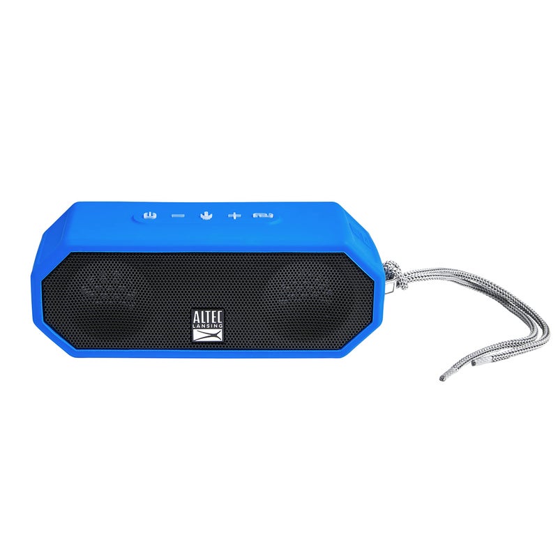 Altec Lansing LifeJacket H2O 4 - Waterproof Bluetooth Speaker, Durable & Portable Speaker with Voice Assistant, 10 Hour Battery Life & 100 Foot Range, Royal Blue - Image 2
